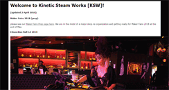 Desktop Screenshot of kineticsteamworks.org